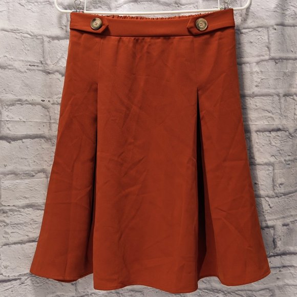 Like-new rust skirt from Modcloth